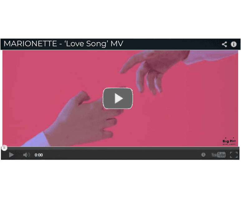 MARIONETTE LOVE SONG MV