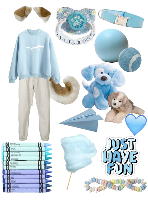 Blue puppy agere