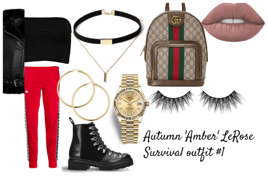 Autumn 'Amber' LeRose Survival outfit #1
