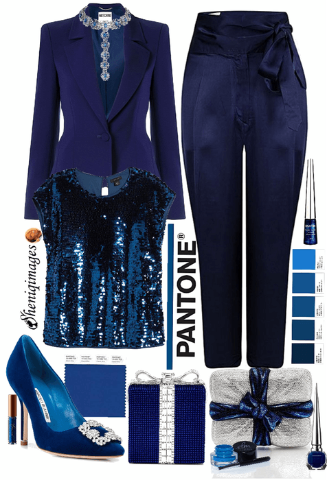 Pantone Blue Chic by Sheniq