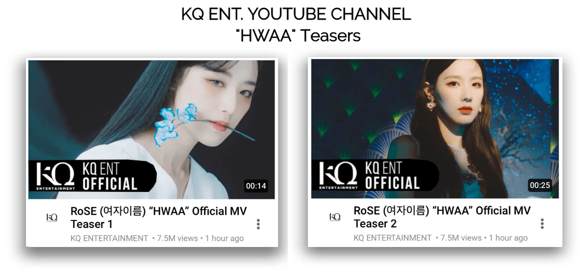 {RoSE} "HWAA" Official MV Teasers