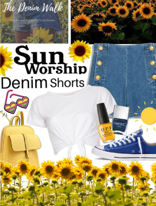 Sunflowers and Denim