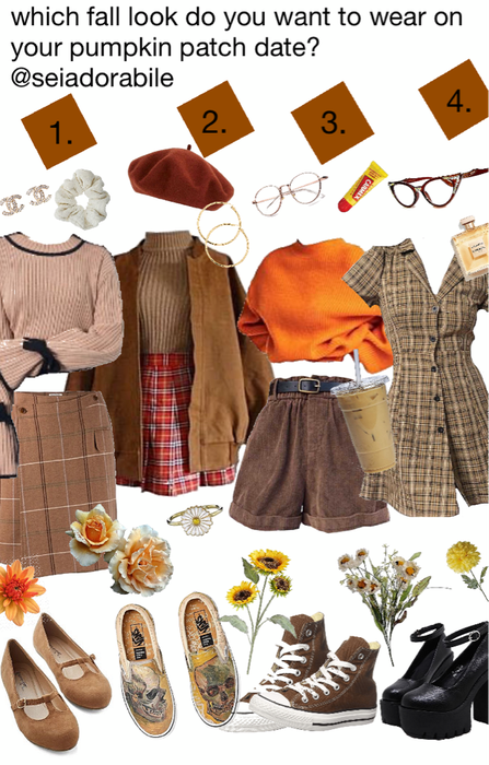 which fall look are you going to wear on your pumpkin patch date?