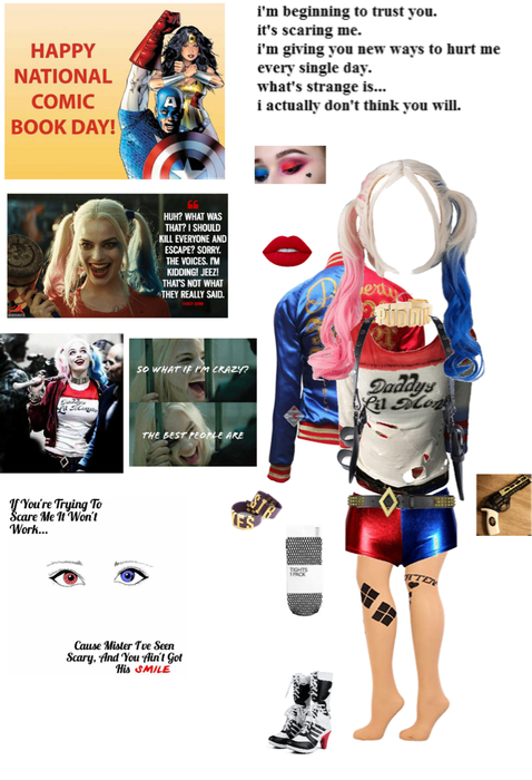 Dress Like Your Favorite Comic Book Character: Harley Quinn!