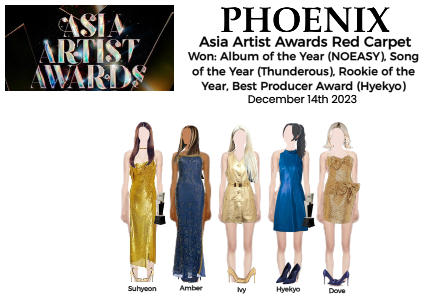 PHOENIX (피닉스) Attending 2023 Asia Artist Awards