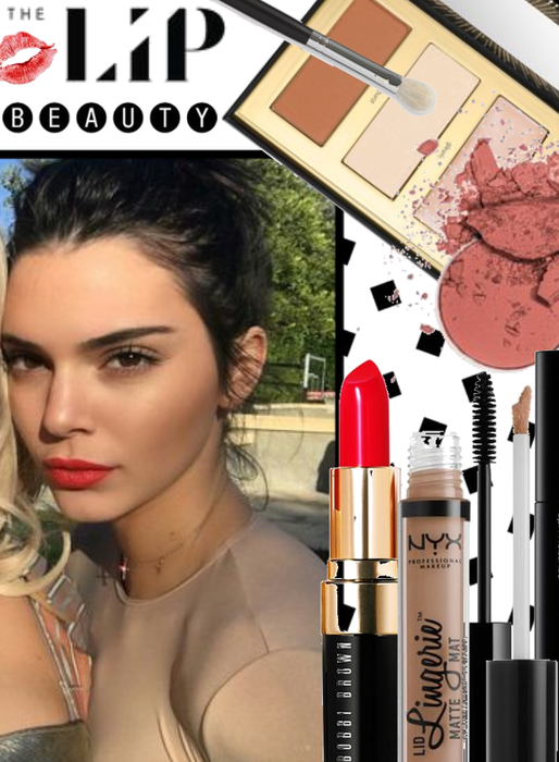 Kendall Jenner Red Lip