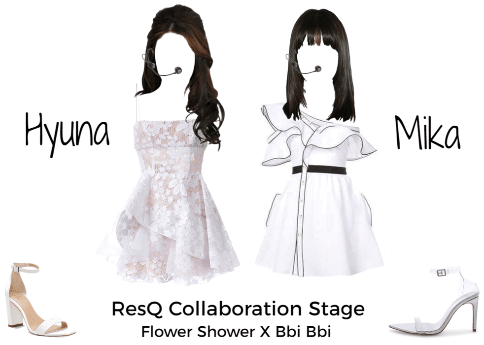 ResQ Collaboration Stage Hyuna X Mika