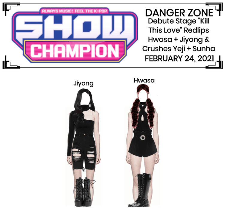 Danger Zone "Kill This Love" Debut Stage