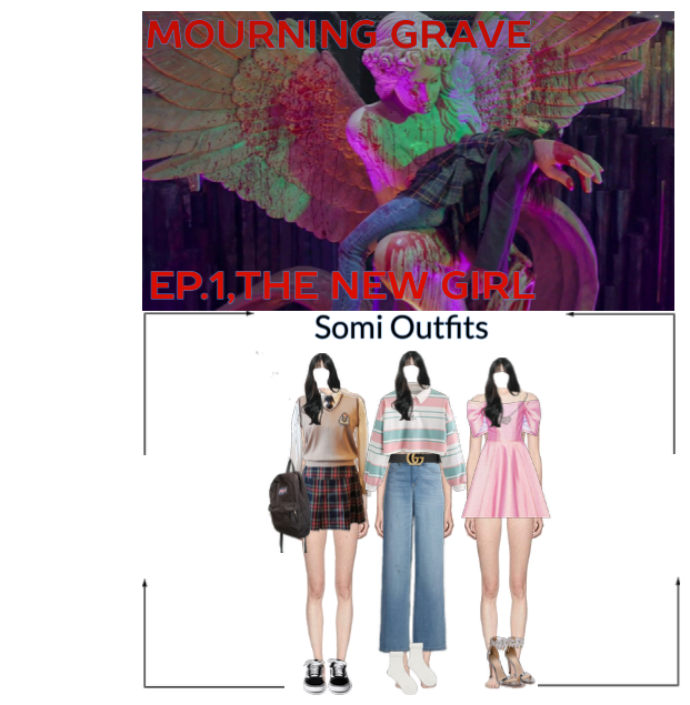 Mourning Grave Ep.1,The New Girl (Somi Outfits)