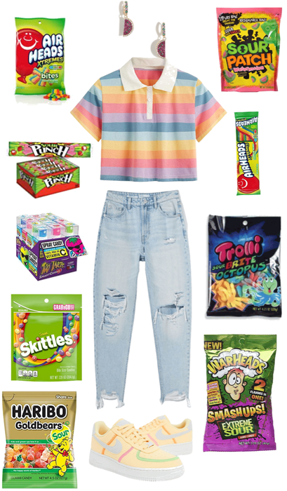 sour candy fit