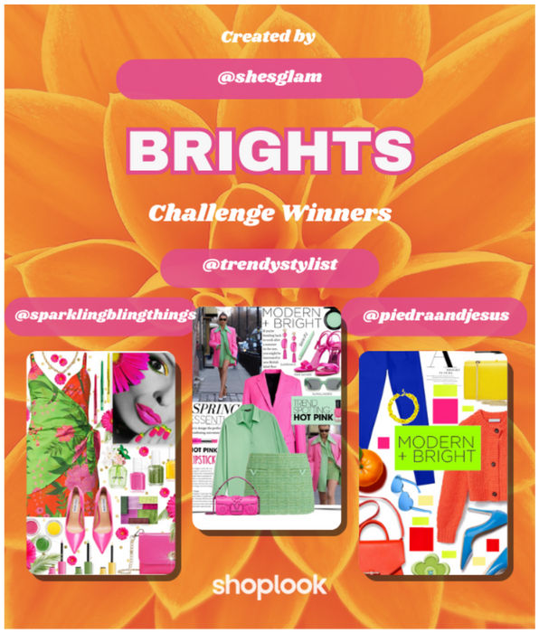 User challenge winners "Brights"