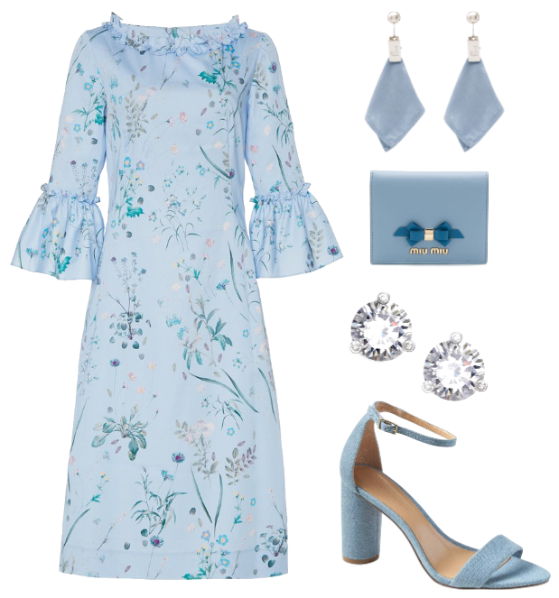 Elegant Blue Outfit