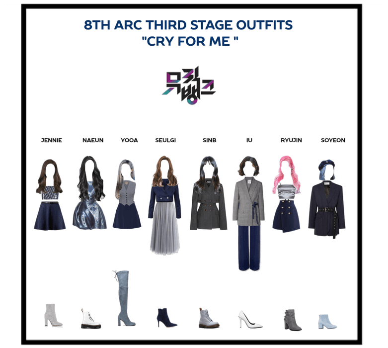 8th Arc 3rd stage Outfits "cry for me "