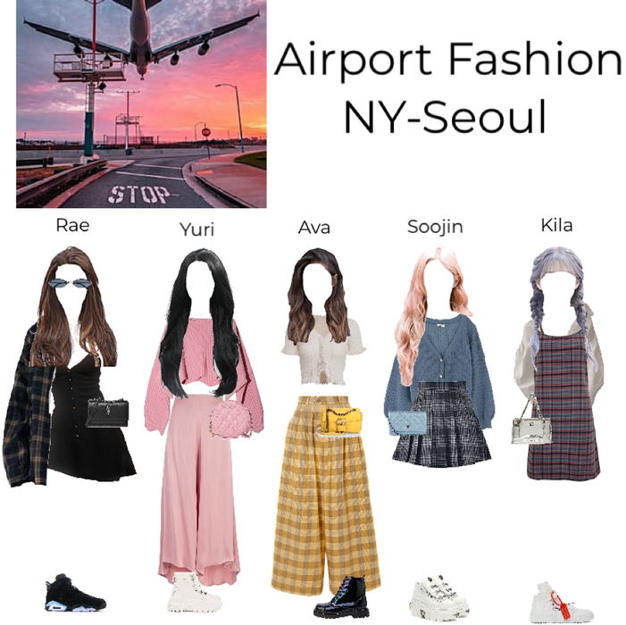 XOC airport Fashion NY- Seoul
