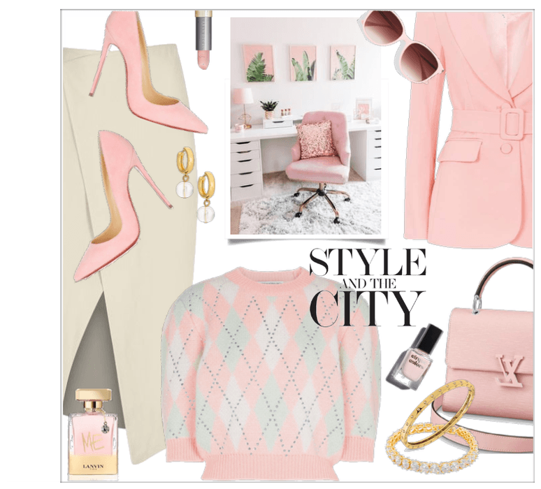 Pink style in the cty