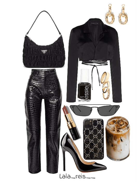 Black Glam Outfit