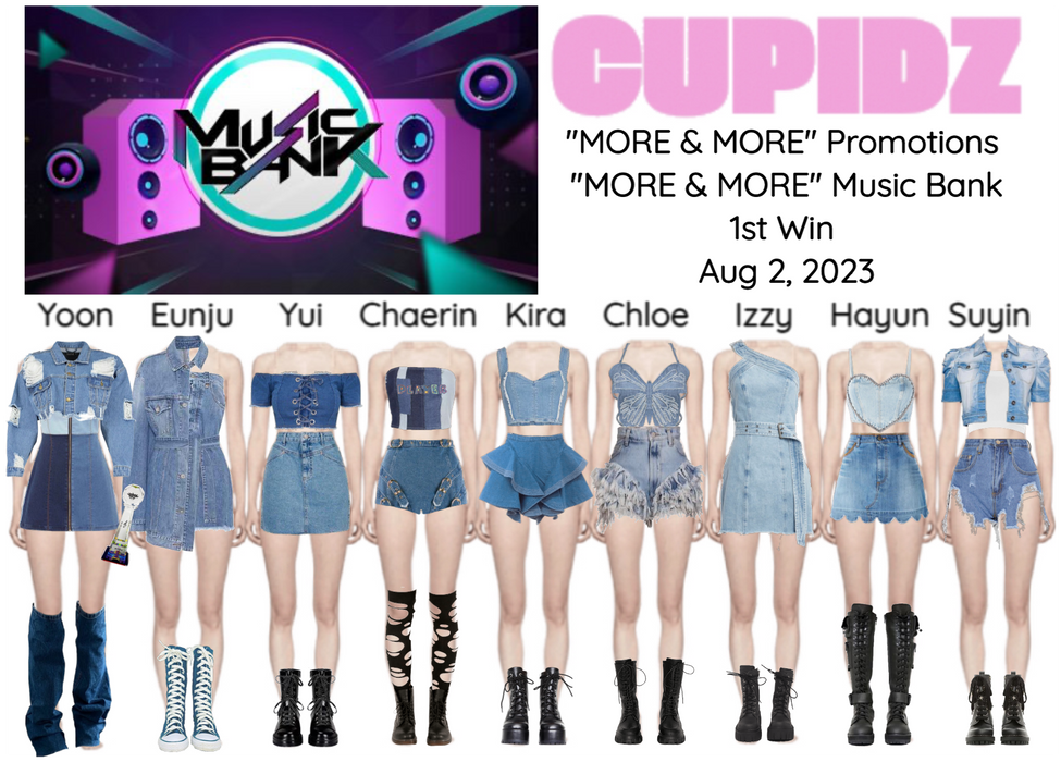 CUPIDZ(큐피즈) "MORE & MORE" Music Bank 1st Win