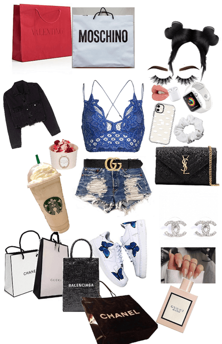 shopping with boyfriend