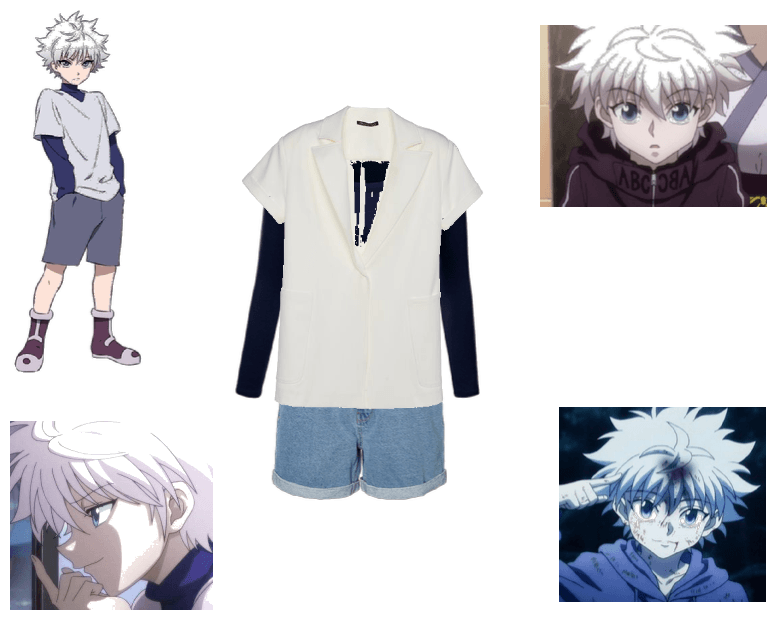 This sucks but, It's a Killua Inspired outfit.