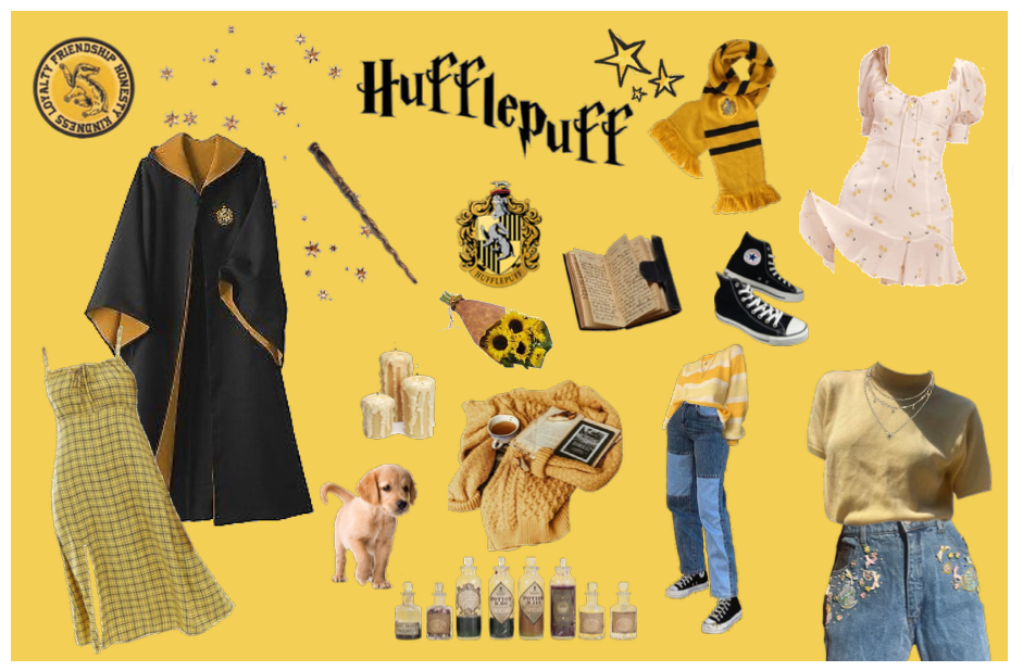 Hufflepuff - inspo for a hogwarts student