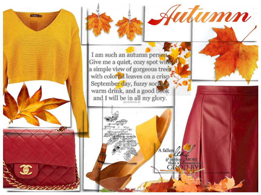 Autumn collage