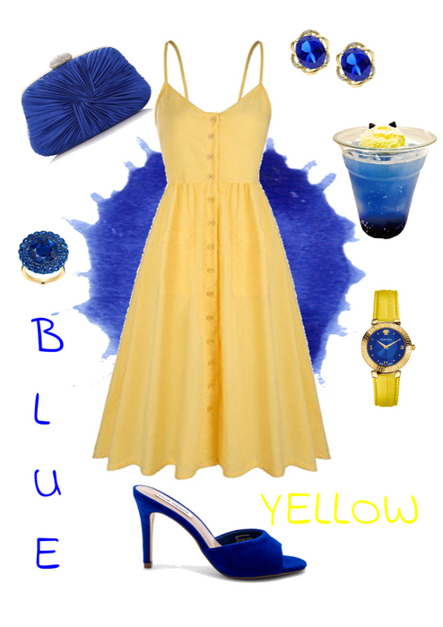 Blue & Yellow