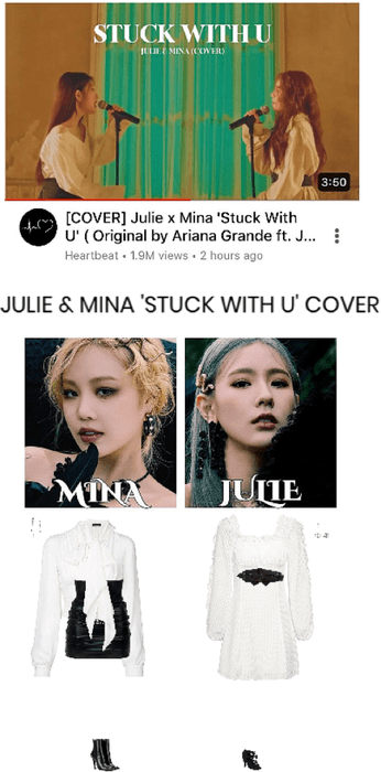 [HEARTBEAT] JULIE X MINA 'STUCK WITH U' COVER