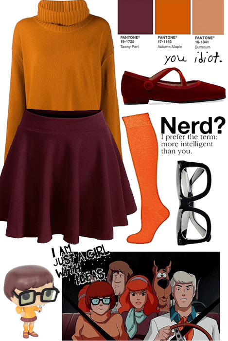Velma in Scooby-Doo 🍂🧶🦔