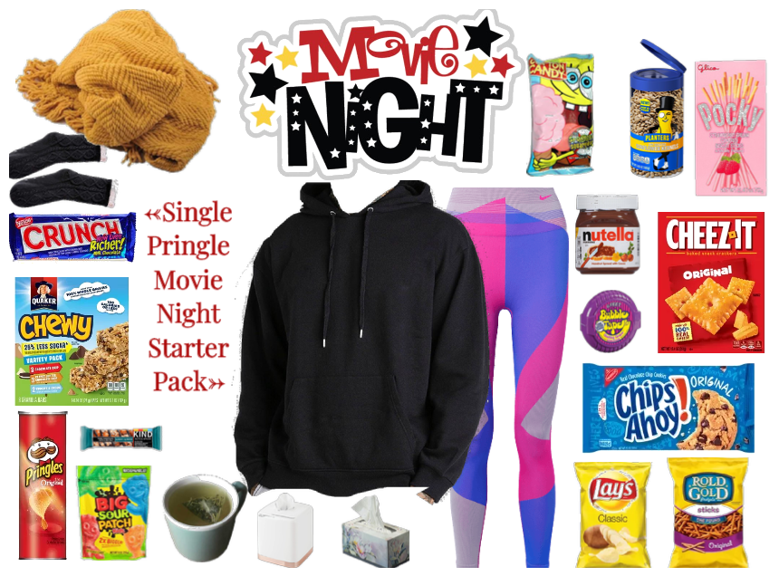 Single Pringle Movie Night Starter Pack