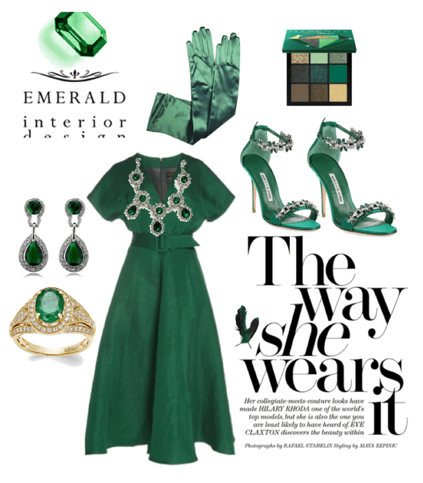 Emerald look💚