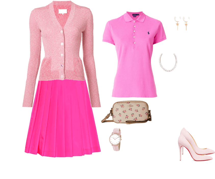 pink and preppy