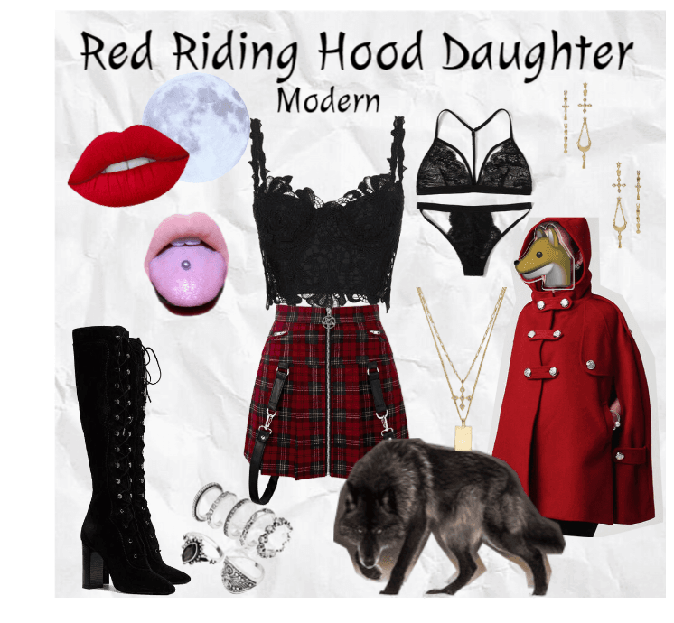 Red Riding Hood Daughter - mother