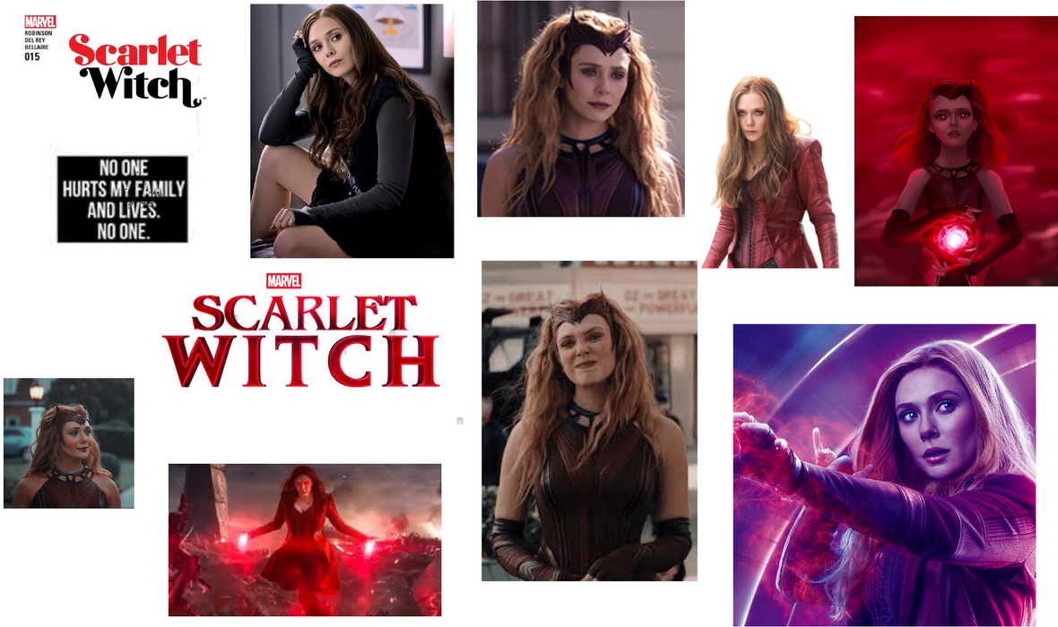 The scarlet witch
