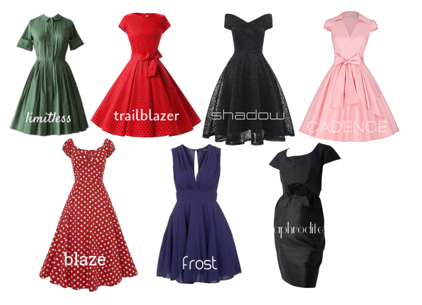 the 7 (50s dresses)