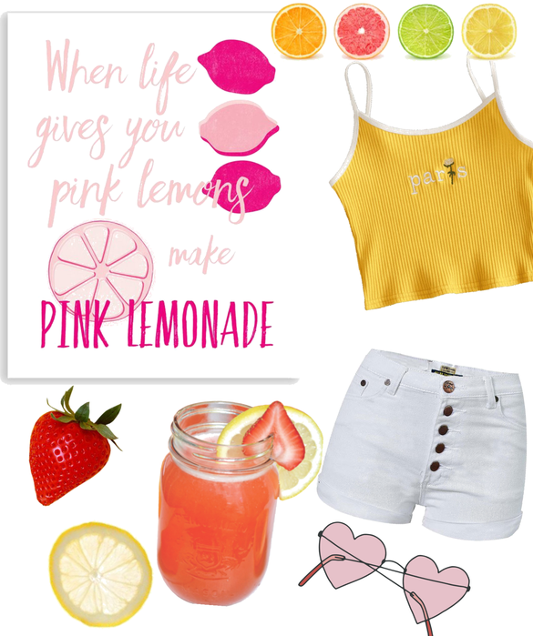 pink lemonade 🍋🍓