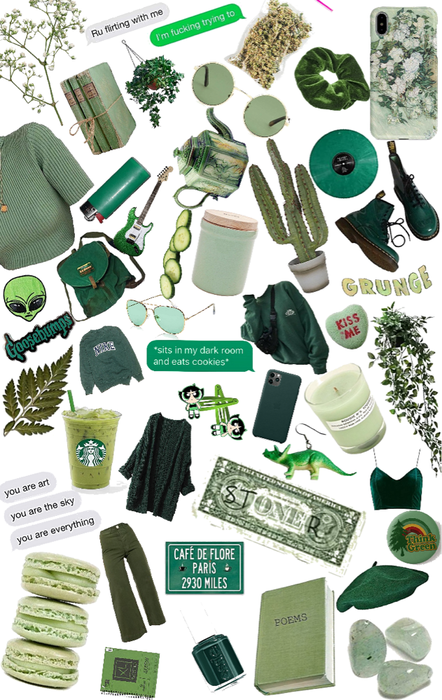 green girl