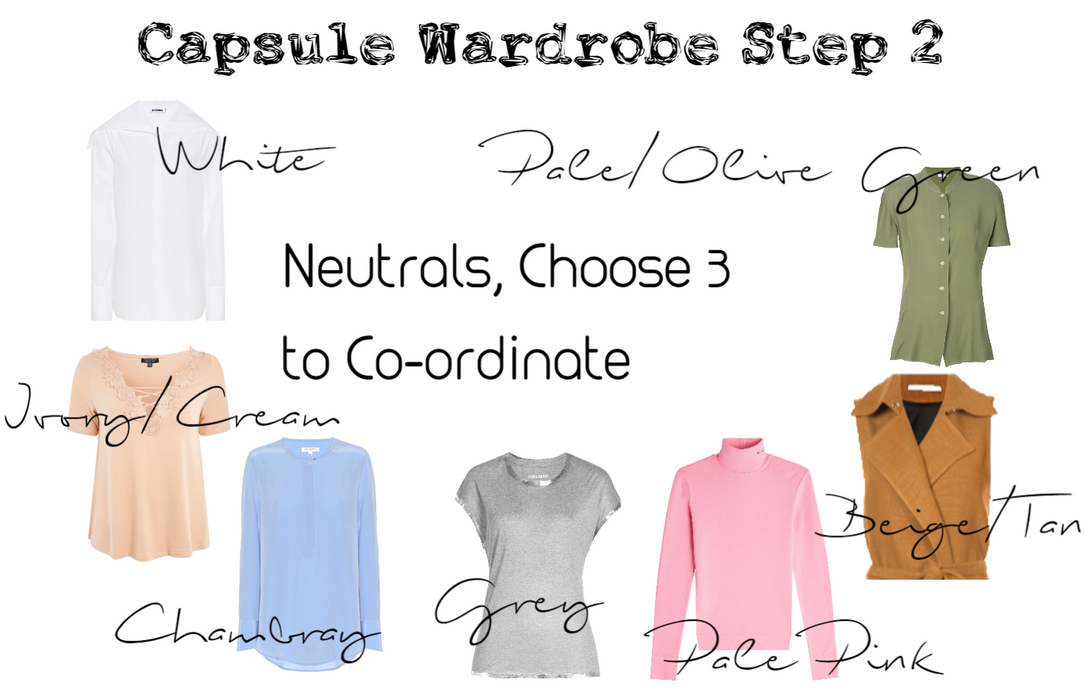 Capsule Wardrobe Step 2
