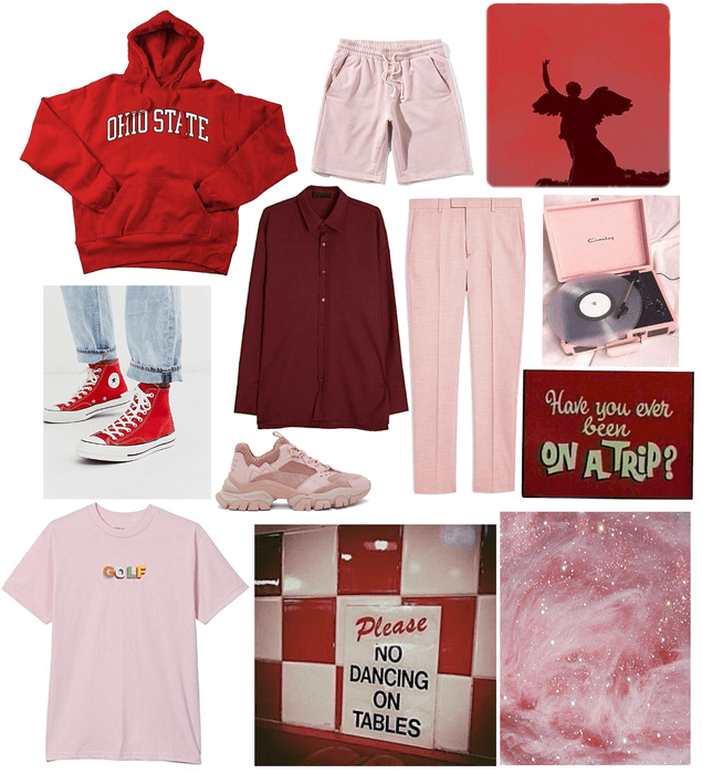 red+pink