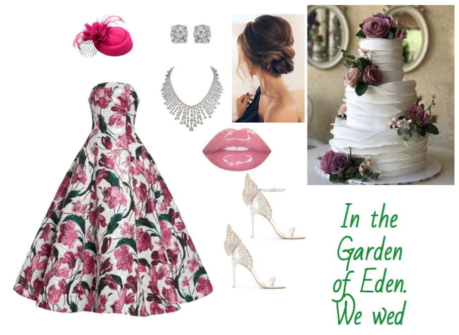 A garden wedding