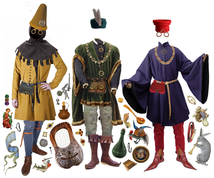 Medieval traveling merchants