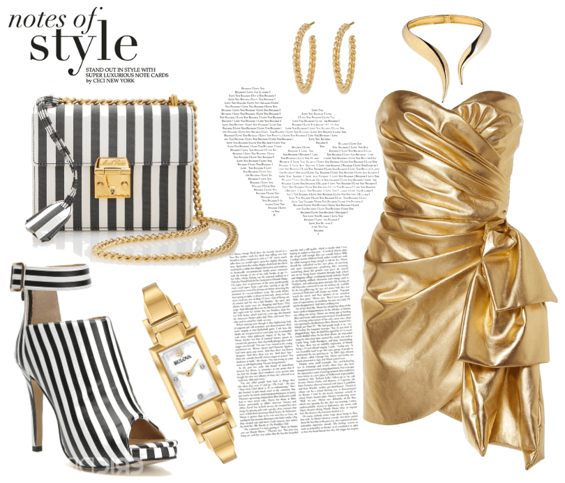 GOLD AND STRIPES