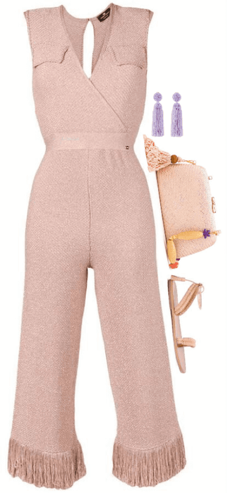 pink overall