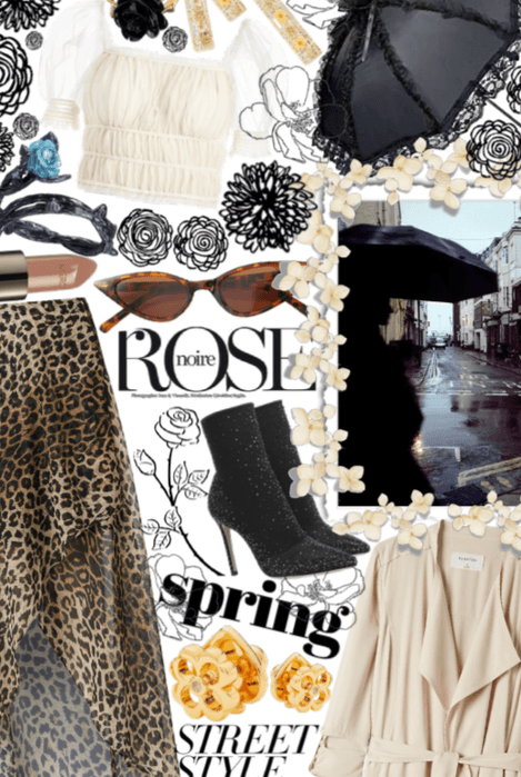 Spring Street Style: Noire Rose