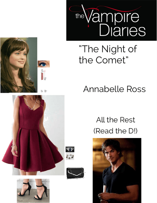 The Vampire Diaries: “The Night of the Comet” - Annabelle Ross - Night 2: Going on a date with Damon