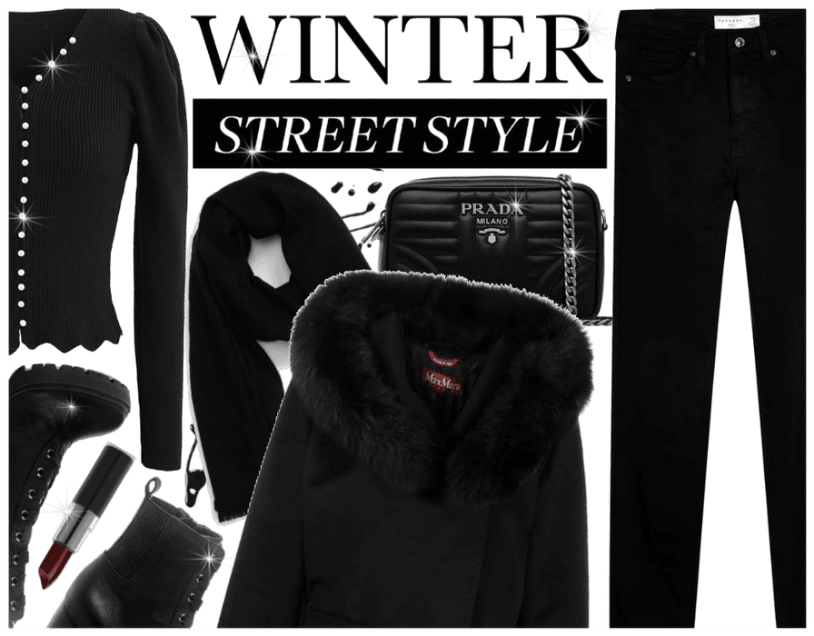 Winter Street Style: Black