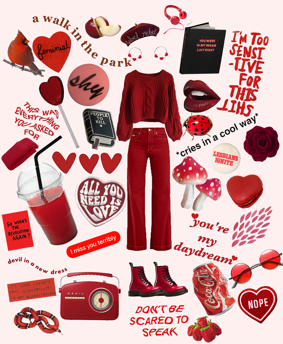 Red aesthetic ♥️
