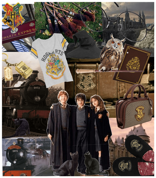 # Harry Potter inspired collage # Halloween costum