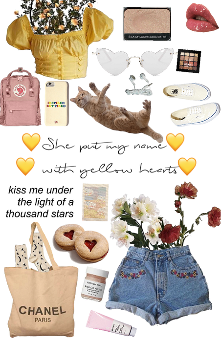 yellow hearts <3
