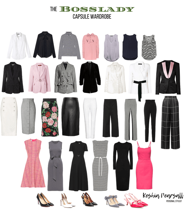 Capsule Wardrobe for the Bosslady