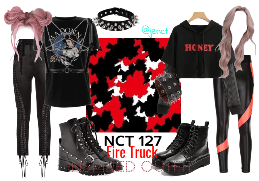NCT 127 - Fire Truck Inspired Outfit